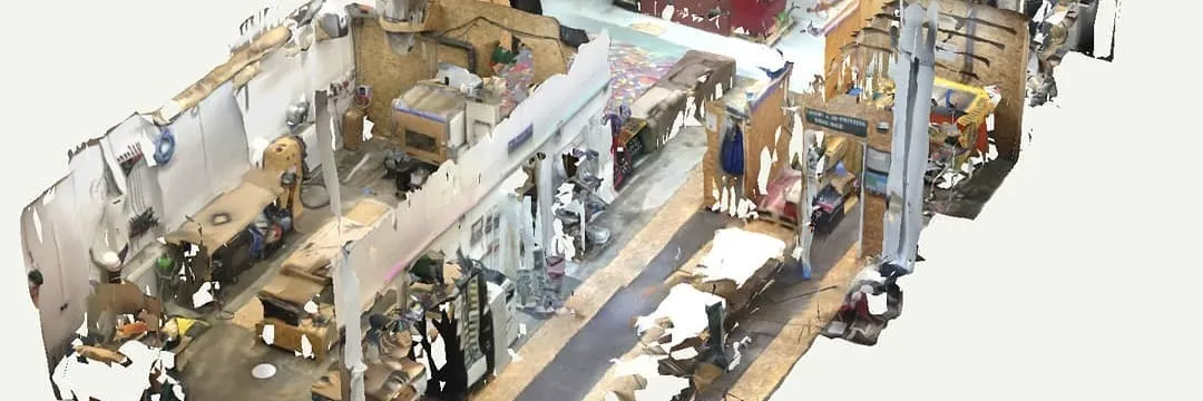 3D scan of the Munichmakerlab.